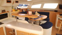 Caribbean Dream - Galley and Salon